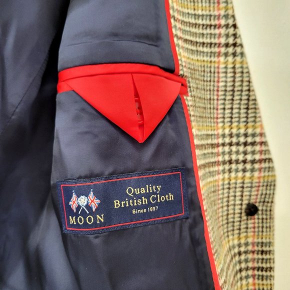 J Crew Sommerset Plaid Wool Blazer Size 8T - Picture 4 of 4